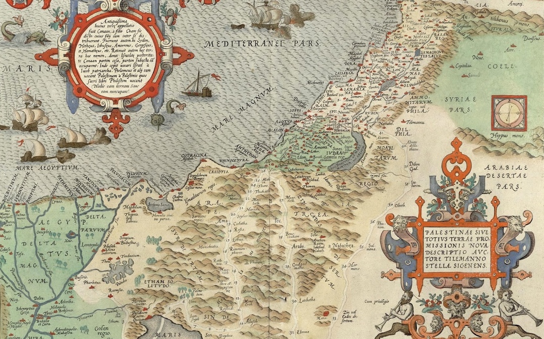 Journeys of Faith: Exploring the Maps of Biblical Narratives hero image