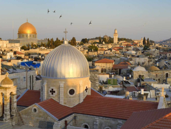 Landmarks of Faith: Mapping the Holy Sites of Jerusalem image